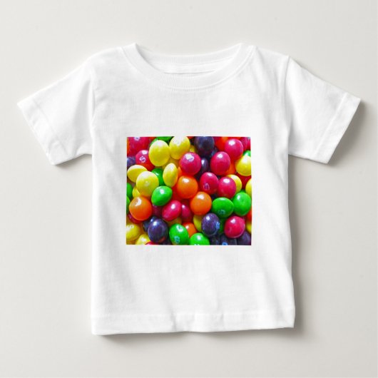 キャンディカラフル ベビーTシャツ (正面)