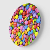 キャンディカラフル ラージ壁時計 (傾斜)