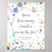 キャンディカラーの赤数々のちゃんシャワーの数を推測 ポスター (正面)