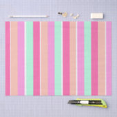 キャンディカラーストライプズ 薄葉紙 (クラフト)