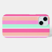 キャンディカラーストライプズ Case-Mate iPhoneケース (裏面 (横))
