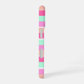 キャンディカラーストライプズ iPhone 16ケース (右側面)