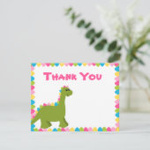 キャンディカラーズディノ サンキューカード (スタンド正面)