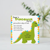 キャンディカラーズディノ 招待状 (スタンド正面)