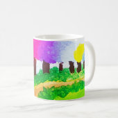 キャンディカラーツリーマグカップ コーヒーマグカップ (正面右)