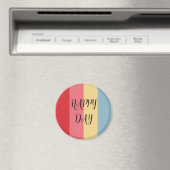 キャンディカラー縦ストライプの マグネット (インサイチュ (食洗機))