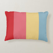 キャンディカラー縦ストライプ アクセントクッション (裏面)