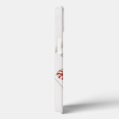 キャンディカンとサンタクロースのヴィンテージクリスマス Case-Mate iPhoneケース (裏面 / 右)