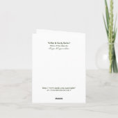 キャンディカードにチップの庭を植える カード (裏面)