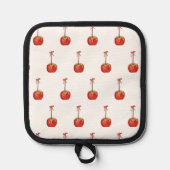 キャンディカーメルアップル秋の秋ボウ 鍋敷き (正面)