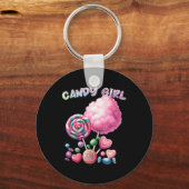 キャンディガールズドレスハロウィーンの衣装ガールズトリートロー キーホルダー (正面)