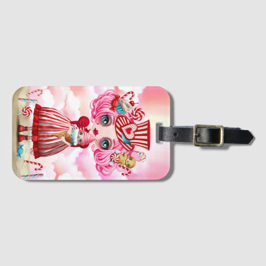 キャンディガール ラゲッジタグ (正面横)