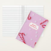 キャンディキャンとスノーフレーク ノートブック (内側)