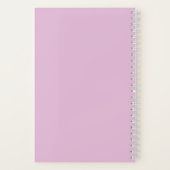 キャンディキャンとスノーフレーク ノートブック (裏面)