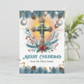 キャンディキャンとポインセチアと交差，クリスマス シーズンカード (スタンド正面)