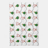 キャンディキャンズとカップケーキ キッチンタオル (縦)