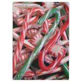 キャンディキャンズとペパーミントクリスマスホリデー クリップボード (裏面)