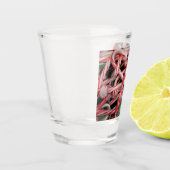 キャンディキャンズとペパーミントクリスマスホリデー ショットグラス (左)