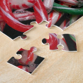 キャンディキャンズとペパーミントクリスマスホリデー ジグソーパズル (側面)