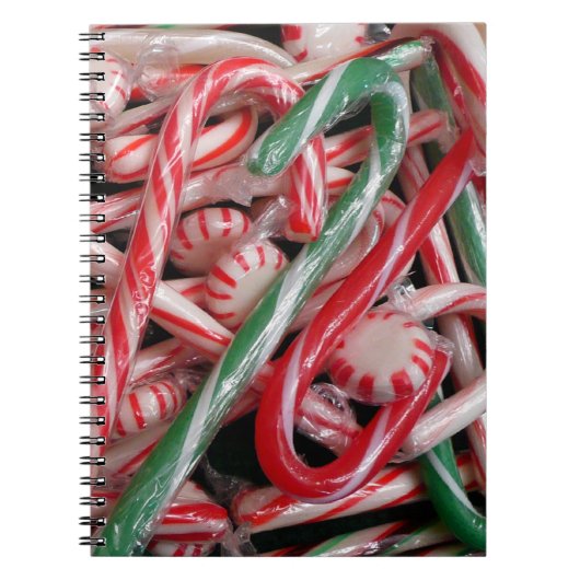 キャンディキャンズとペパーミントクリスマスホリデー ノートブック (正面)