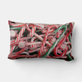 キャンディキャンズとペパーミントクリスマスホリデー ランバークッション (裏面)