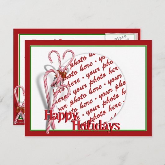 キャンディキャンズのフォトフレーム ポストカード (正面/裏面)