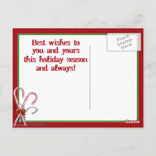 キャンディキャンズのフォトフレーム ポストカード (裏面)