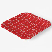 キャンディキャンズオンレッド紙プレート ペーパープレート (傾斜あり)