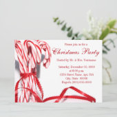 キャンディキャンズクリスマスパーティの招待状 招待状 (スタンド正面)