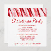 キャンディキャンズクリスマスパーティー 招待状 (正面/裏面)