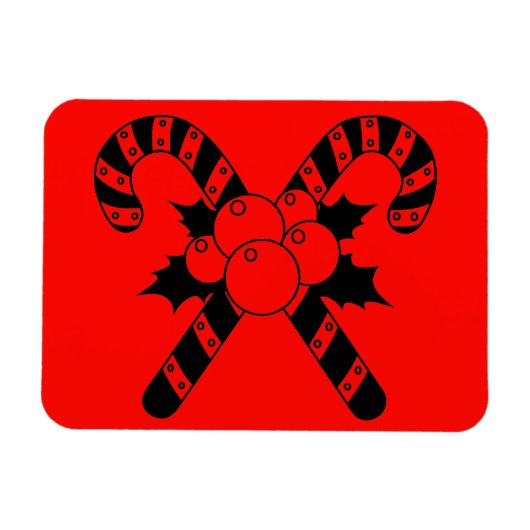 キャンディキャンズ&ミスタントーブラックメリークリスマス マグネット (横)