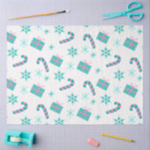 キャンディキャンセスクリスマスプレゼント雪の結晶クリスマス 薄葉紙 (クラフト)