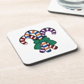 キャンディキャンセブーケ – グリーンリボン コースター (左側)