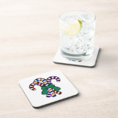 キャンディキャンセブーケ – グリーンリボン コースター (右側)