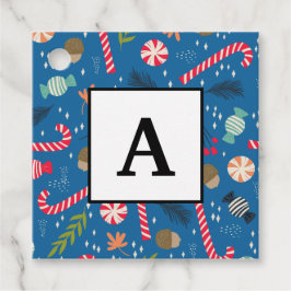 キャンディキャンディと包まれたクリスマスキャンディ フェイバータグ