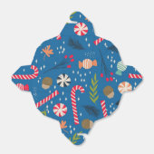 キャンディキャンディと包まれたクリスマスキャンディ フェイバーボックス (折り畳みなし)