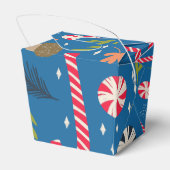 キャンディキャンディと包まれたクリスマスキャンディ フェイバーボックス (裏面サイド)