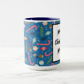 キャンディキャンディと包まれたクリスマスキャンディ マグカップ (中央)