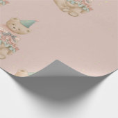 キャンディキュートベアラッピング紙 ラッピングペーパー (角)