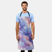 キャンディクラウドスケープ – エプロン (着用した状態)
