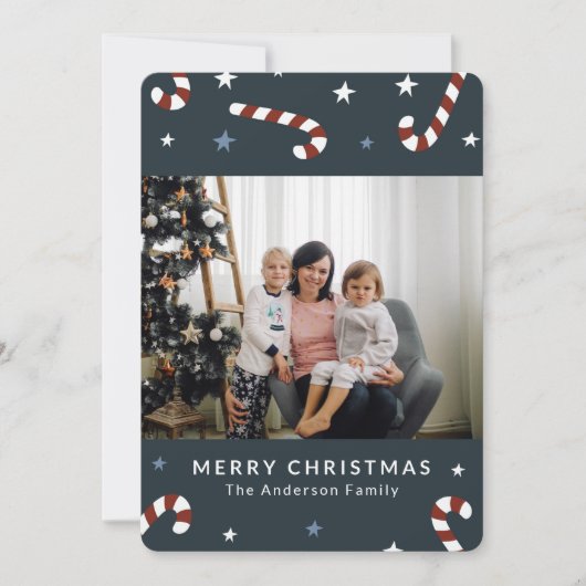 キャンディクリスマスグリーティングカード シーズンカード (正面)