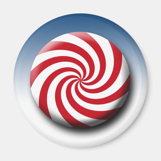 キャンディクリスマスホリデーマグネット マグネット (正面)