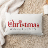 キャンディクリスマス ランバークッション (ブランケット)