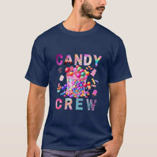 キャンディクルーの装飾キャンディスクワッドシャツTシャツ Tシャツ
