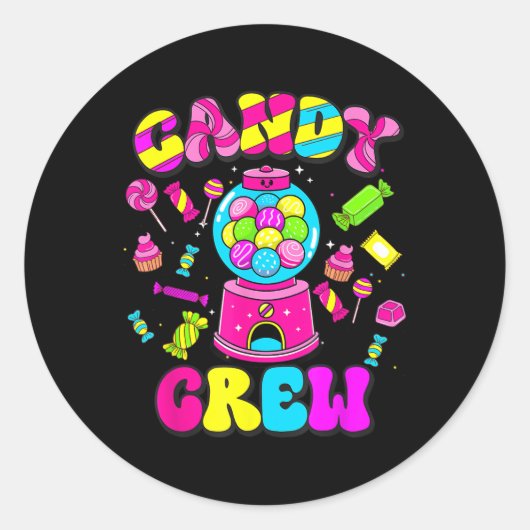 キャンディクルーSweety Candy Land Candy Squad Hallowee ラウンドシール (正面)