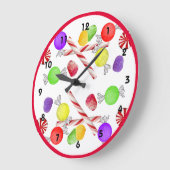 キャンディクロック ラージ壁時計 (傾斜)