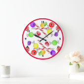 キャンディクロック ラージ壁時計 (ホーム)