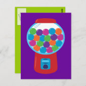 キャンディグンボールマシン ポストカード (正面/裏面)