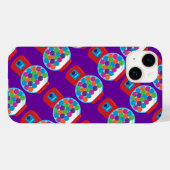 キャンディグンボールマシン Case-Mate iPhoneケース (裏面 (横))