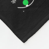 キャンディケインかわいこちゃんかわいいおもしろいクリスマスクリスマスキャンディL フリースブランケット (角)